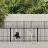 Outdoor Dog Kennel Steel 75.27 m² Size 970 x 776 x 100 cm Quantity in Package 1 