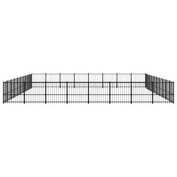 Outdoor Dog Kennel Steel 75.27 m² - Safe & Comfortable