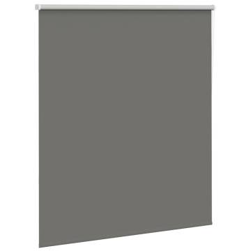 Grey Blackout Roller Blind 140x150 cm | Privacy & Light Control