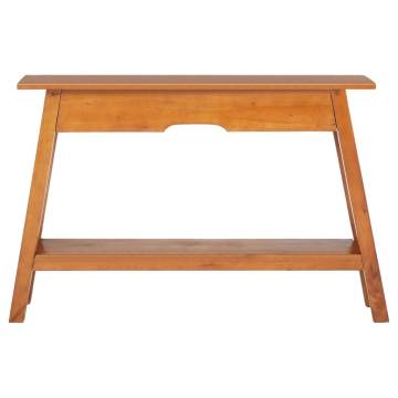 Solid Mahogany Console Table 110x30x75 cm - Stylish & Durable