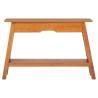 Solid Mahogany Console Table 110x30x75 cm - Stylish & Durable