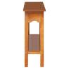 Solid Mahogany Console Table 110x30x75 cm - Stylish & Durable