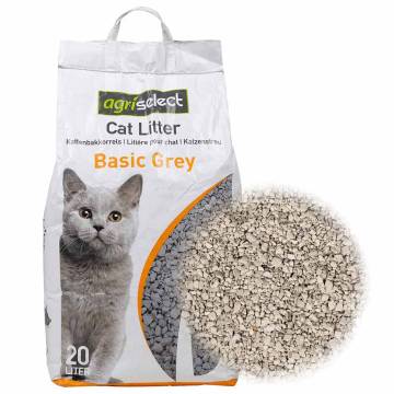 Cat Litter Bentonite Coarse Grit 20 L - Absorbent & Odor Neutralizing