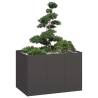  Planter Black 120x80x80 cm Steel Colour steel/black Size 120 x 80 x 80 cm Quantity in Package 1 