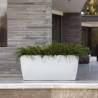 Capi Planter Arc Granite Rectangle 60x35x40 cm Ivory Colour ivory Size 60 x 35 x 40 cm Quantity in Package 1 