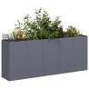  Planter Anthracite 200x40x80 cm Cold-rolled Steel Colour steel/anthracite Size 200 x 40 x 80 cm Quantity in Package 1 