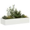  Planter White 200x80x40 cm Steel Colour steel/white Size 200 x 80 x 40 cm Quantity in Package 1 