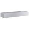 Galvanised Steel Planter 280x80x40 cm - Durable & Stylish