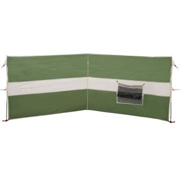 Camping Windbreak Green 344x120 cm Waterproof | HipoMarket UK