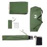 Camping Windbreak Green 344x120 cm Waterproof | HipoMarket UK