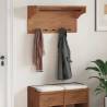 Wall-Mounted Coat Rack SANDNES | Solid Pine Wood | 87x30x42 cm