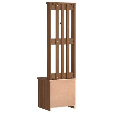 Hall Tree SANDENS - Solid Pine Wood - Stylish & Durable