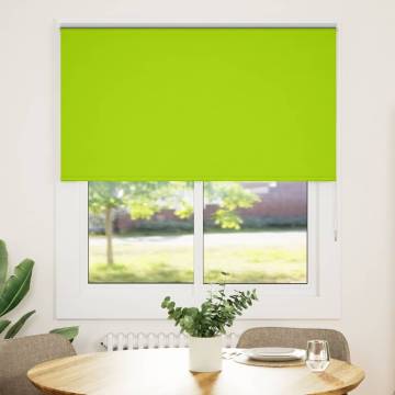 Roller Blind Blackout Leaves Green 125x150 cm - HipoMarket