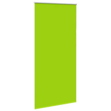 Roller Blind Blackout Leaves Green 115x210 cm | HipoMarket