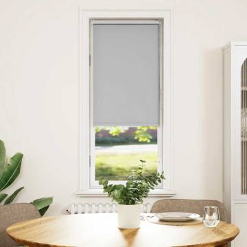 Light Grey Blackout Roller Blind 55x130 cm - Hipomarket UK