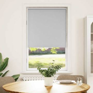 Roller Blind Blackout Light Grey 80x130 cm - Durable & Stylish