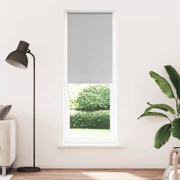 Light Grey Blackout Roller Blind 70x210 cm - Durable & Stylish