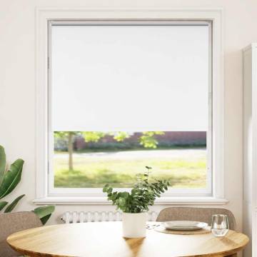 Roller Blind Blackout White 105x130 cm | Durable & Stylish