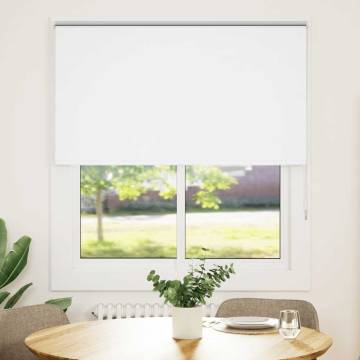 Roller Blind Blackout White 130x130 cm - HipoMarket