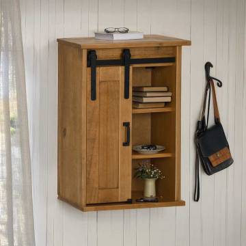 Hanging Cabinet HALDEN | 49x22.5x70 cm Pine - Stylish Storage