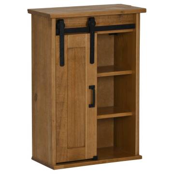 Hanging Cabinet HALDEN | 49x22.5x70 cm Pine - Stylish Storage