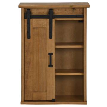 Hanging Cabinet HALDEN | 49x22.5x70 cm Pine - Stylish Storage