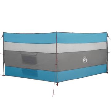 Camping Windbreak Blue 340x130 cm Waterproof - HipoMarket