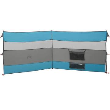 Camping Windbreak Blue 340x130 cm Waterproof - HipoMarket