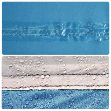 Camping Windbreak Blue 340x130 cm Waterproof - HipoMarket