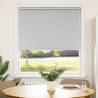 Light Grey Roller Blind Blackout 115x150 cm - HipoMarket