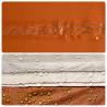 Camping Windbreak Grey & Orange 344x120 cm | Waterproof