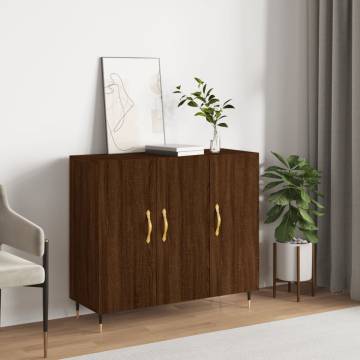 Modern Brown Oak Sideboard - Stylish & Durable | HipoMarket