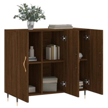 Modern Brown Oak Sideboard - Stylish & Durable | HipoMarket