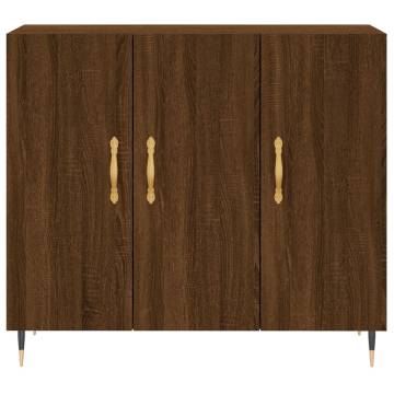 Modern Brown Oak Sideboard - Stylish & Durable | HipoMarket