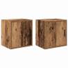  Garage Wall Cabinets 2 pcs Old Wood Engineered Wood Colour old wood Size 40 x 30 x 41 cm Quantity in Package 2 