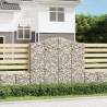 Arched Gabion Baskets 5 pcs 200x50x180/200 cm Galvanised Iron Size 200 x 50 x 180/200 cm Quantity in Package 5 