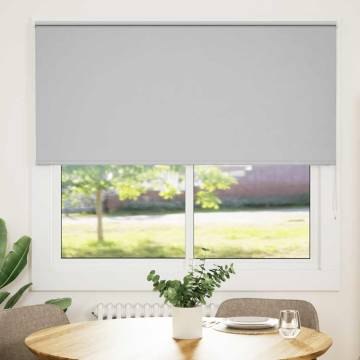 Roller Blind Blackout Light Grey 150x150 cm - Stylish & Functional