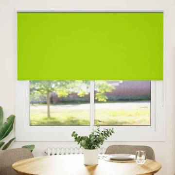 Roller Blind Blackout Leaves Green 150x175 cm | HipoMarket