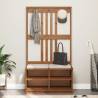 Hall Tree SANDENS - Stylish Solid Wood Entryway Furniture