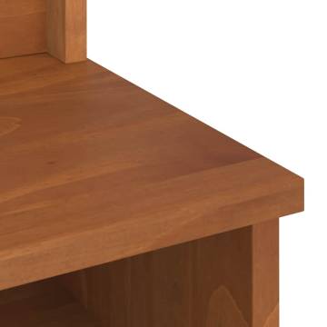 Hall Tree SANDENS - Stylish Solid Wood Entryway Furniture