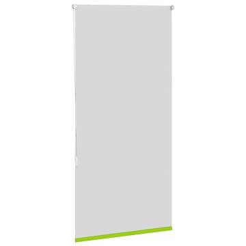 Roller Blind Blackout Leaves Green 65x175 cm - Hipomarket