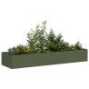  Planter Olive Green 280x80x40 cm Steel Colour steel/olive green Size 280 x 80 x 40 cm Quantity in Package 1 