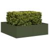  Planter Olive Green 100x100x30 cm Steel Colour steel/olive green Size 100 x 100 x 30 cm Quantity in Package 1 