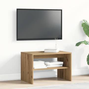 Stylish Artisan Oak TV Cabinet - 60x40x40 cm | Hipo Market