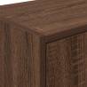 Garage Wall Cabinets 2 pcs Brown Oak - Durable & Space Saving