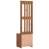 SANDENS Hall Tree - Stylish Solid Pinewood Storage for Entryway