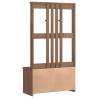 Hall Tree SANDENS 87x40 cm - Solid Pine Wood Storage Solution