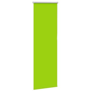 Roller Blind Blackout Leaves Green 45x175 cm - Hipomarket UK