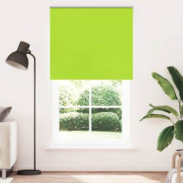 Roller Blind Blackout Leaves Green 125x230cm - Hipomarket