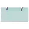 Stylish Floating Shelves 2 pcs Glass 40x20 cm - HipoMarket